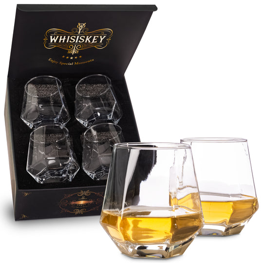The Diamond Whiskey Glasses - Whiskey Glasses