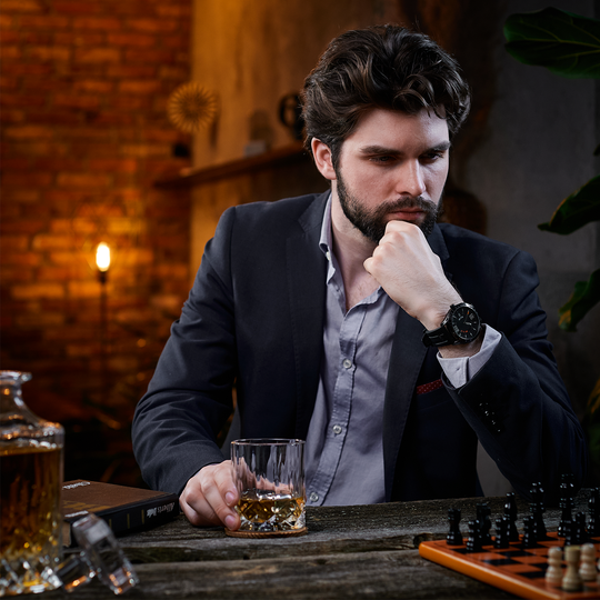 The Quadruple - Whiskey Accessory Set