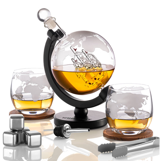 The Explorer - Whiskey Decanter Set