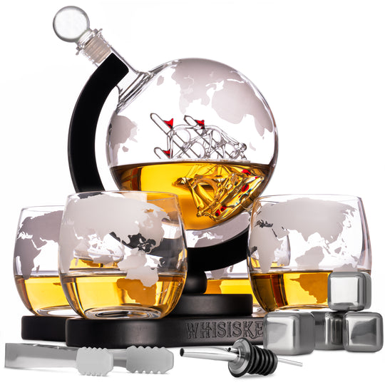 The Grand Explorer - Whiskey Decanter Set