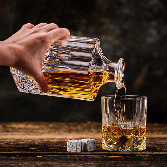 The Double Deluxe Granite - Whisiskey Accessory Set Whisiskey