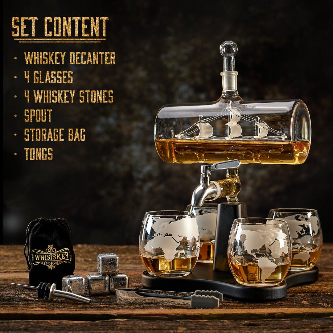 The Flying Dutchman - Whisiskey Decanter Decanters Decanters Whisiskey