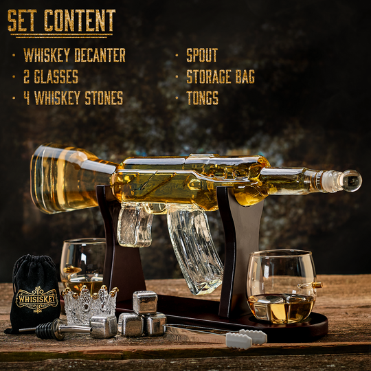 The Minor Rifleman - Whisiskey Decanter Decanters Decanters Whisiskey