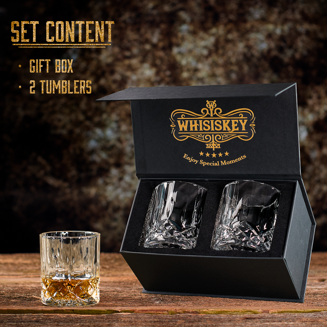 The Tumblers - Whisiskey Accessory Set Glasses Glasses Whisiskey