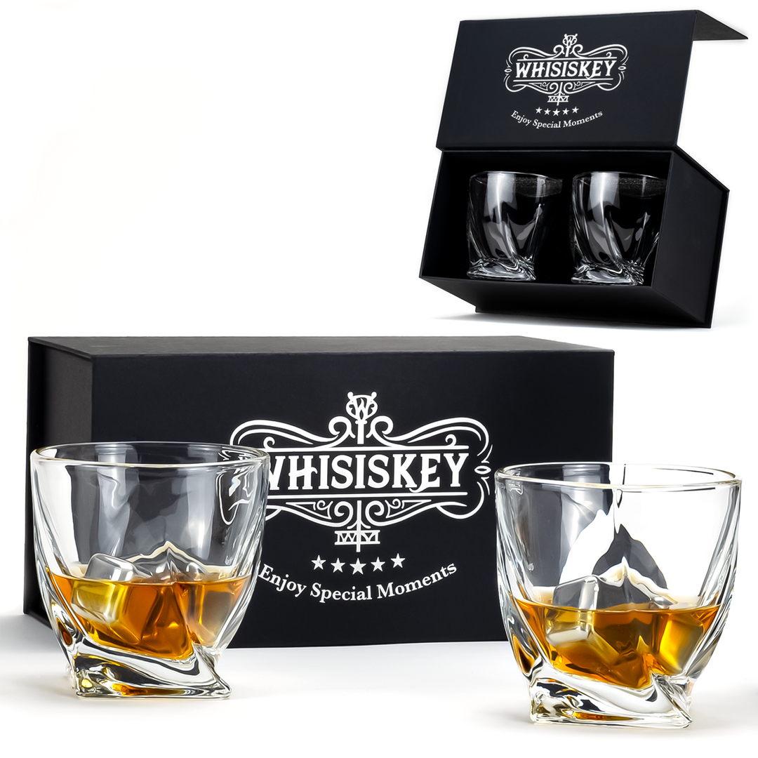 The Twisters - Whisiskey Accessory Set Glasses Glasses Whisiskey