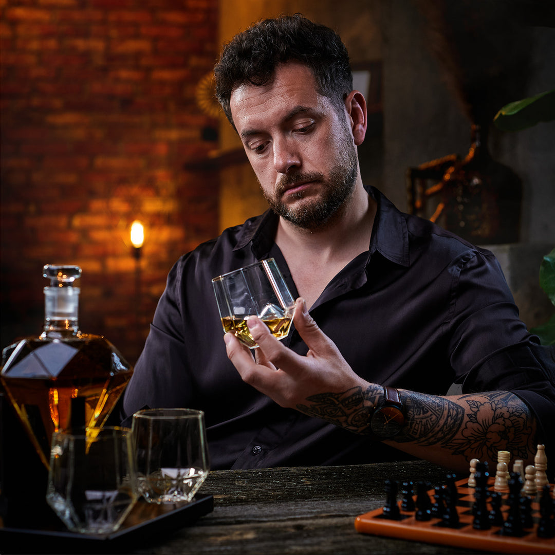 The Diamond Whiskey Glasses - Whiskey Glasses