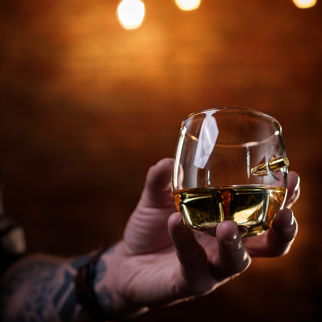 The Round Bullet Glasses - Whiskey Glasses