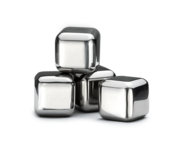 Stainless Steel Whiskey Cooling Stones - Whiskey Stones (8 pcs)