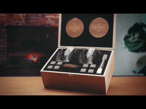 The Twisted Set - Whiskey Accessory Set