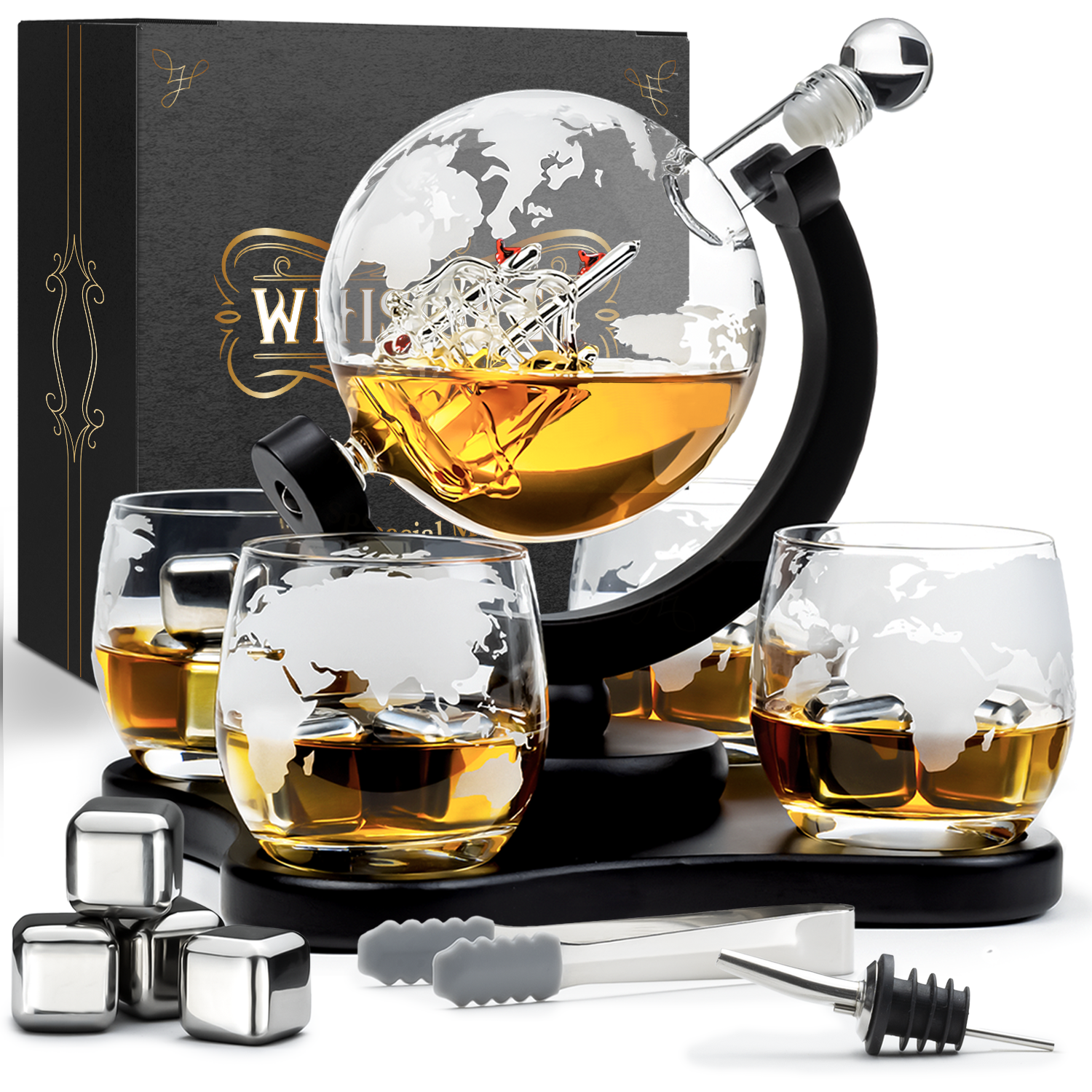 The Grand Explorer - Whisiskey Decanter Decanters Decanters Whisiskey