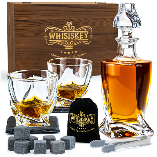 The Twisted Decanter - Whisiskey Decanter Decanters Decanters Whisiskey